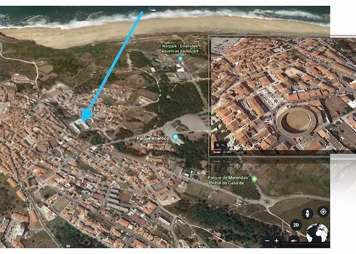 Sitio Ocean Views Апартаменты Назаре